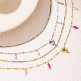 YOU | Candy Hearts Necklace Gold