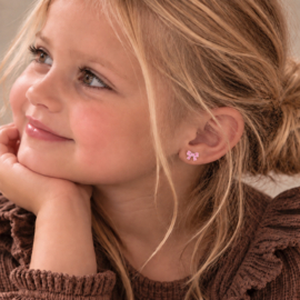MINI | Silver Sparkle Bows