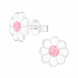 MINI | Silver Daisies Pink