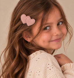 MINI | EMILY Hearts Clips Pink