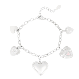 YOU | Hearts Charm Bracelet
