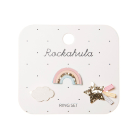 MINI | Dreamy Rainbow Ring Set