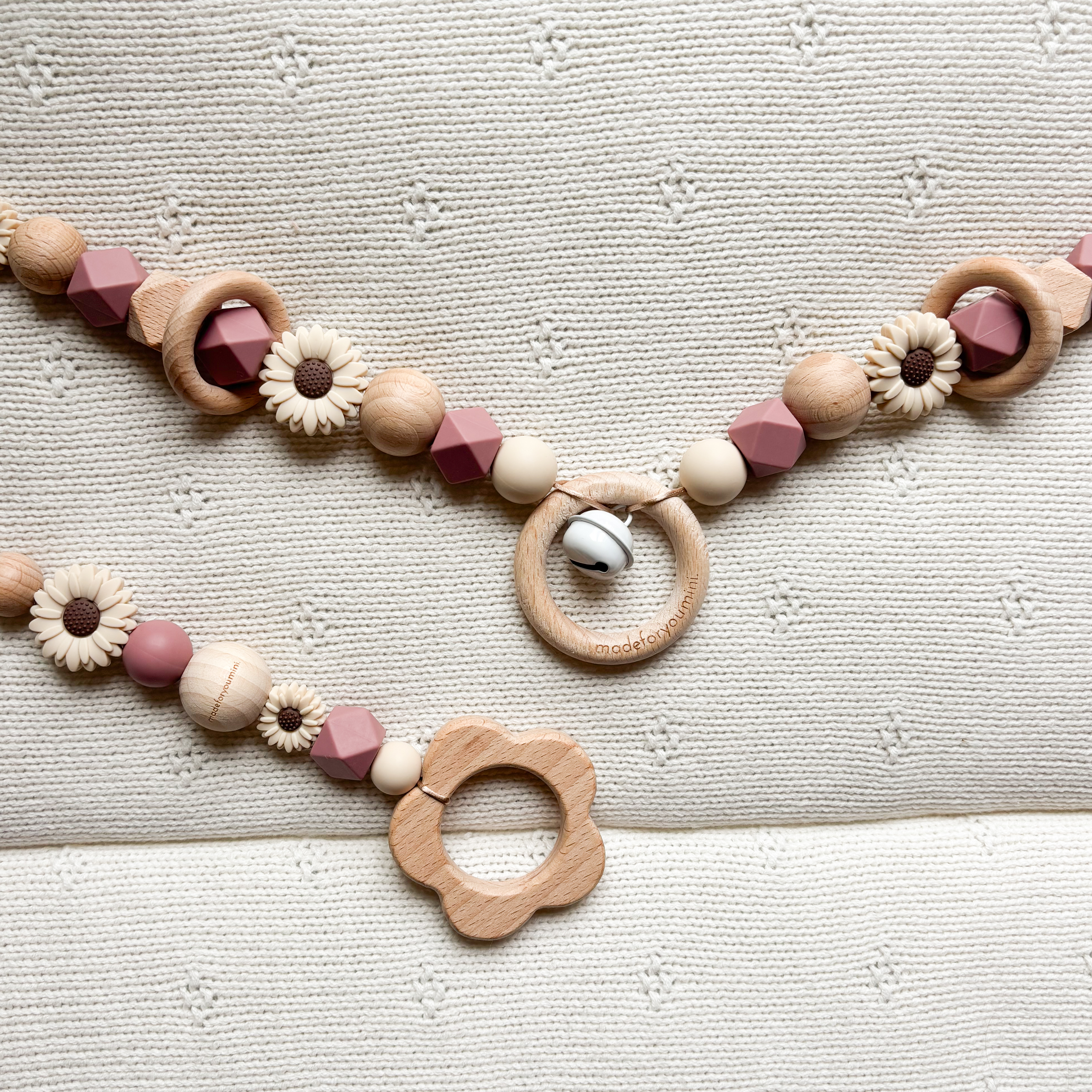 BABY | DAISY MAUVE Wagenspanner