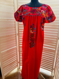 San Antonino dress red