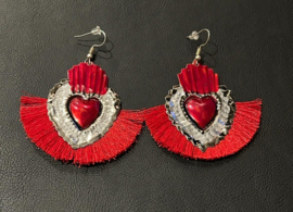 Heart earrings