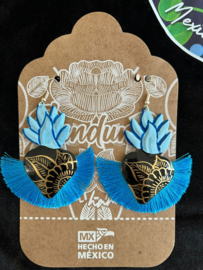 Milagrito earrings blue