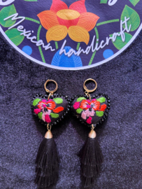 Black earrings
