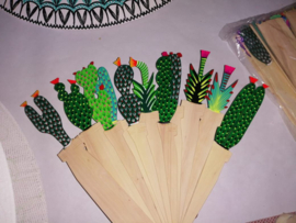 Handcrafted wooden bookmarks