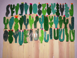 Handcrafted wooden bookmarks