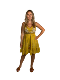 Sienna Dress Yellow