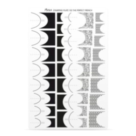 Moyra Stamping Plate 132 The Perfect French