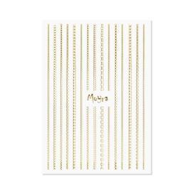 Moyra Nail Art Strips Chain No.01 Gold