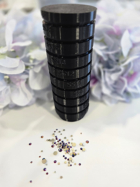 3D Strass Sorteertoren Zwart – SS4 t/m SS20