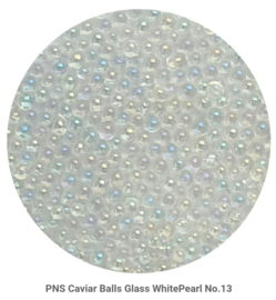 PNS Caviar Beads 13 White Pearl