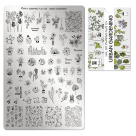 MOYRA Stamping plate 105 Urban Gardening
