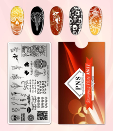 PNS Kleine Stempel plaat M011 Wanda