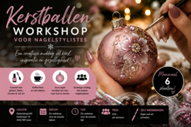 Kerstballen Workshop voor Nagelstylistes - Goes
