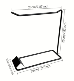 PNS color pops hang display rek zwart