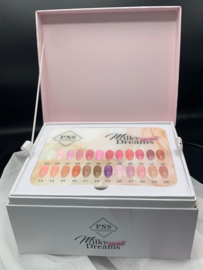 PNS Milky Dreams Collection Box met 24x gelpolish & kleurenkaart
