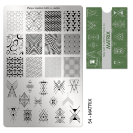 MOYRA Stamping plate  54 Matrix