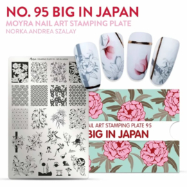 MOYRA Stamping plate  95 Big in Japan