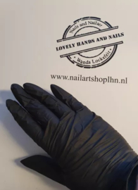 Nitril Handschoenen Zwart Maat S ongepoederd