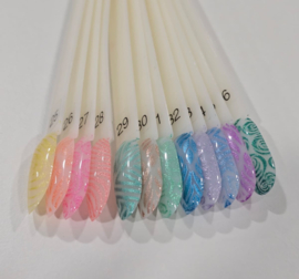 Kleurstaaltjes Stamp & Stroke Artgel 25 t/m 26 - Colorpops
