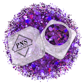 PNS Glitter 43 – Paars/Roze Mix & Chameleon Nail Art Glitter