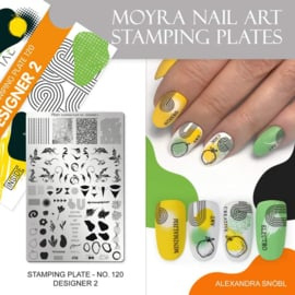 MOYRA Stamping plate 120 Designer 2
