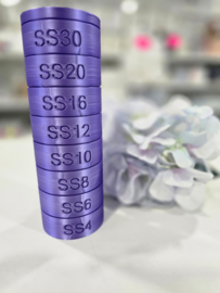 3D Strass Sorteertoren Paars – SS4 t/m SS30