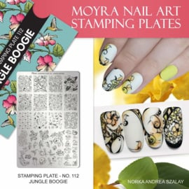 MOYRA Stamping plate 112 Jungle Boogie
