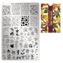 MOYRA Stamping plate 114 Free Falling