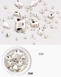 PNS Rhinestone Mix Set 3#