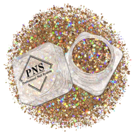 PNS Glitter 24 – Fijne Nail Art Glitter Goud - 0.2mm