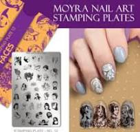 MOYRA Stamping plate  12 Faces