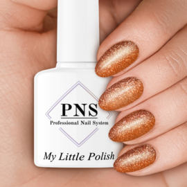 My Little polish Coffe Time, Brown Sugar – Roségouden Glitter Gelpolish 7,5 ml