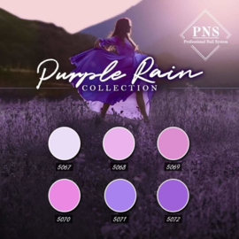 PNSgelpolish Purple Rain Collection 5067 tm 5072