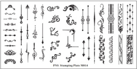 PNS Kleine Stempel plaat M014