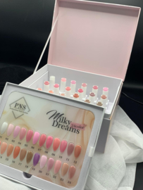 PNS Milky Dreams Collection Box met 24x gelpolish & kleurenkaart