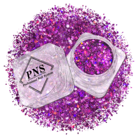 PNS Glitter 16 – Fijne Nail Art Glitter fuchsia - 0.2mm