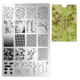MOYRA Stamping plate  98 Texture 2