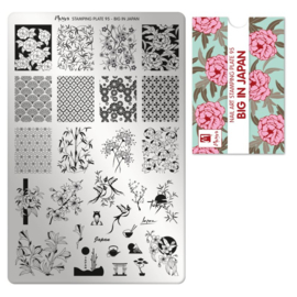 MOYRA Stamping plate  95 Big in Japan