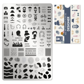 MOYRA Stamping plate 103 Designer