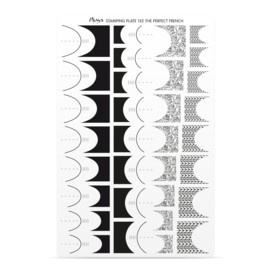 MOYRA Stamping plate 132 The Perfect French