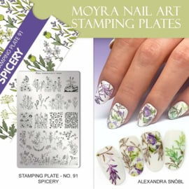 Moyra Stamping Plate