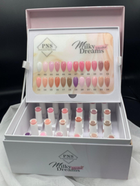 PNS Milky Dreams Collection Box met 24x gelpolish & kleurenkaart