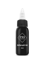 PNS Airbrush Ink zwart 30ml