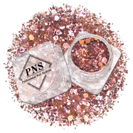 PNS Glitter 46 – Roze/ Oranje Mix & Chameleon Nail Art Glitter