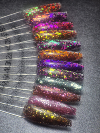 PNS Glitters 37 t/m 48 Verzamelbox – Mix & Chameleon Nail Art Glitters