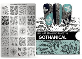 MOYRA Stamping plate 136 Gothanical